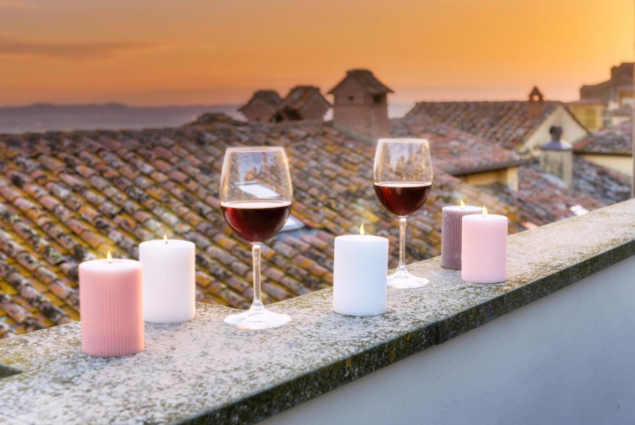 Apartamento Terrazza Silena, Centro Storico Con Vista Cortona! Exterior foto